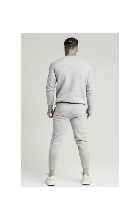 SikSilk Jogger Muscle Fit   Gris Marga