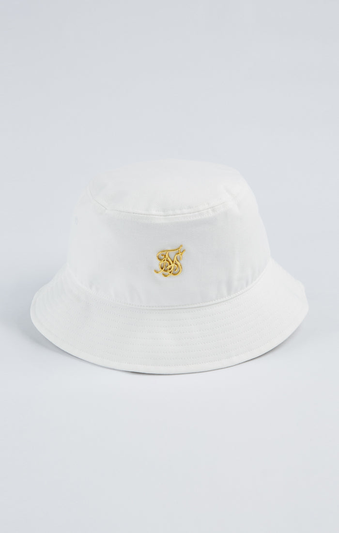 Cargar imagen en el visor de la galería, White And Gold Bucket Hat
