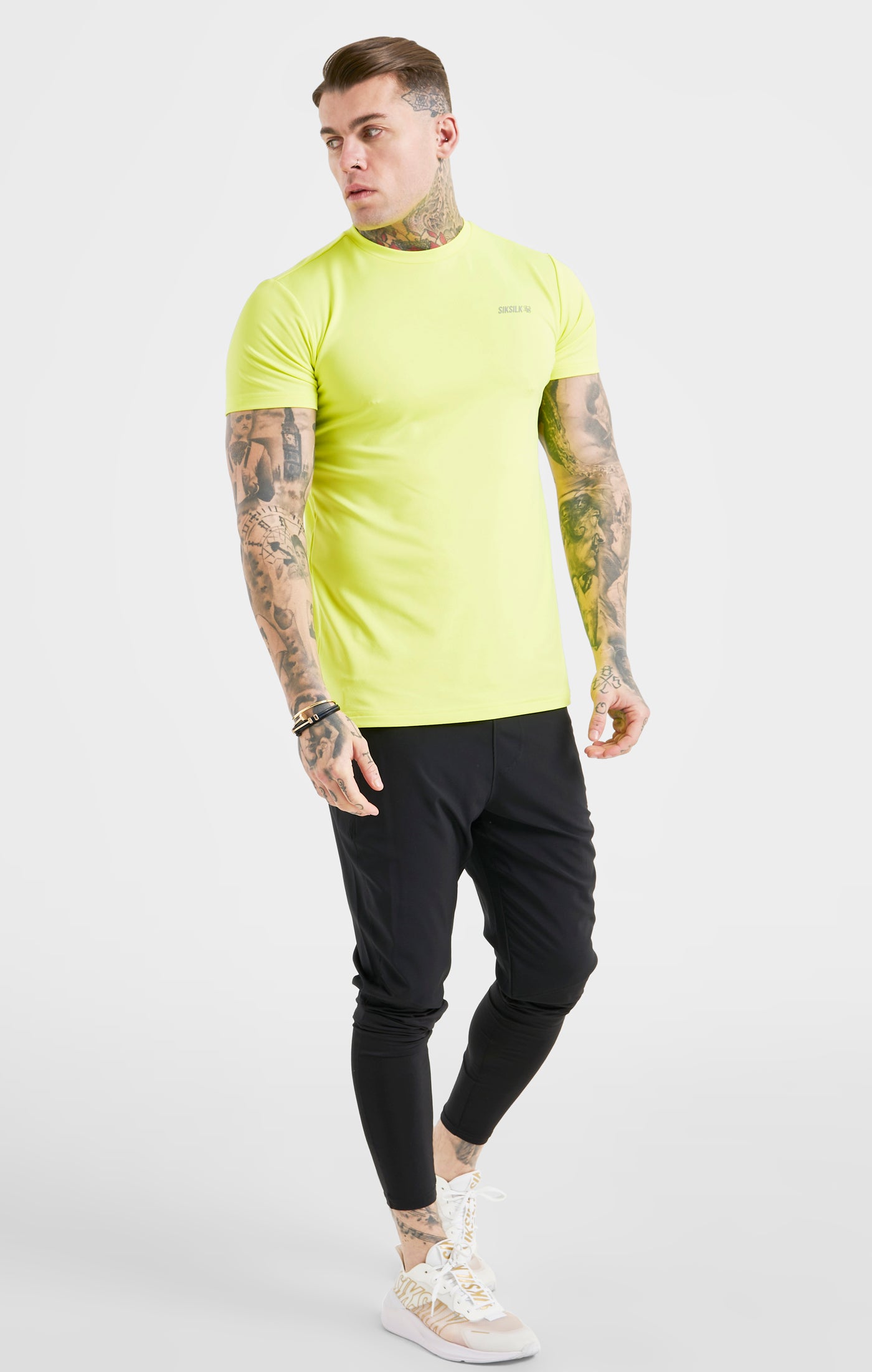 Cargar imagen en el visor de la galería, Yellow Sport Poly T-Shirt (3)
