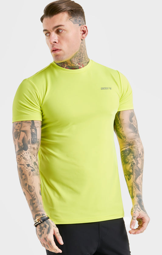 Yellow Sport Poly T-Shirt