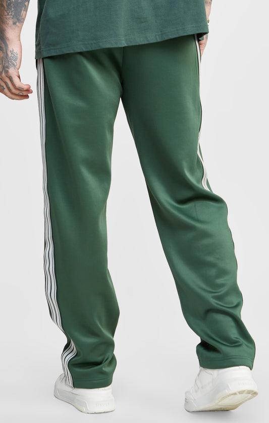 Pantalones De Chándal Rectos Elegantes Verdes