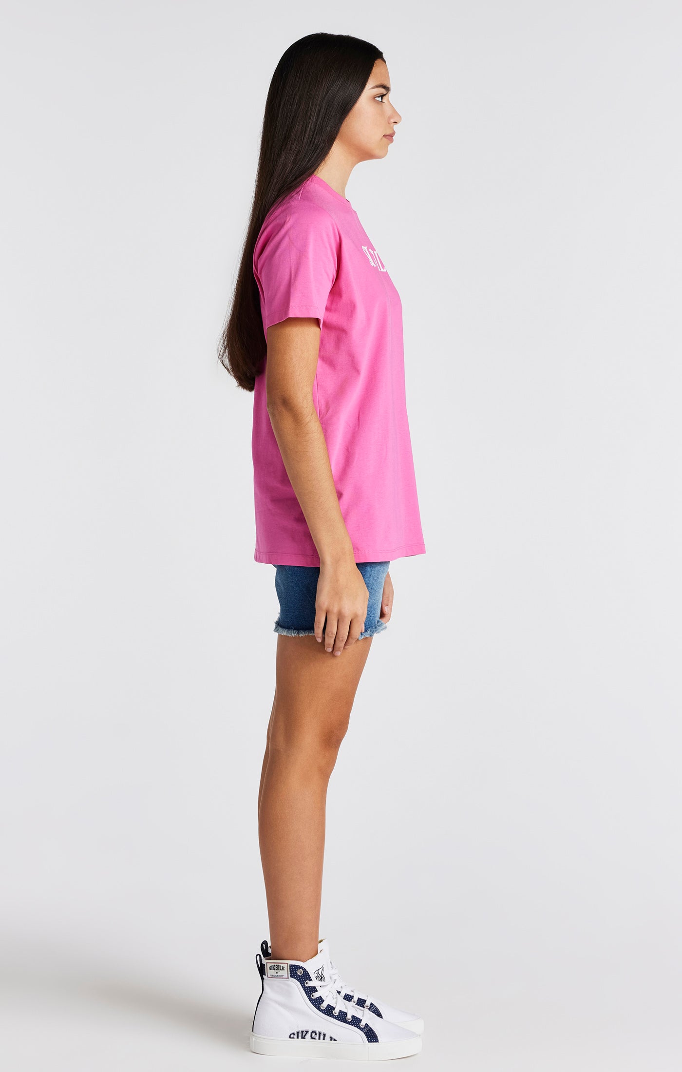Cargar imagen en el visor de la galería, Girls Pink Branded T-Shirt (3)