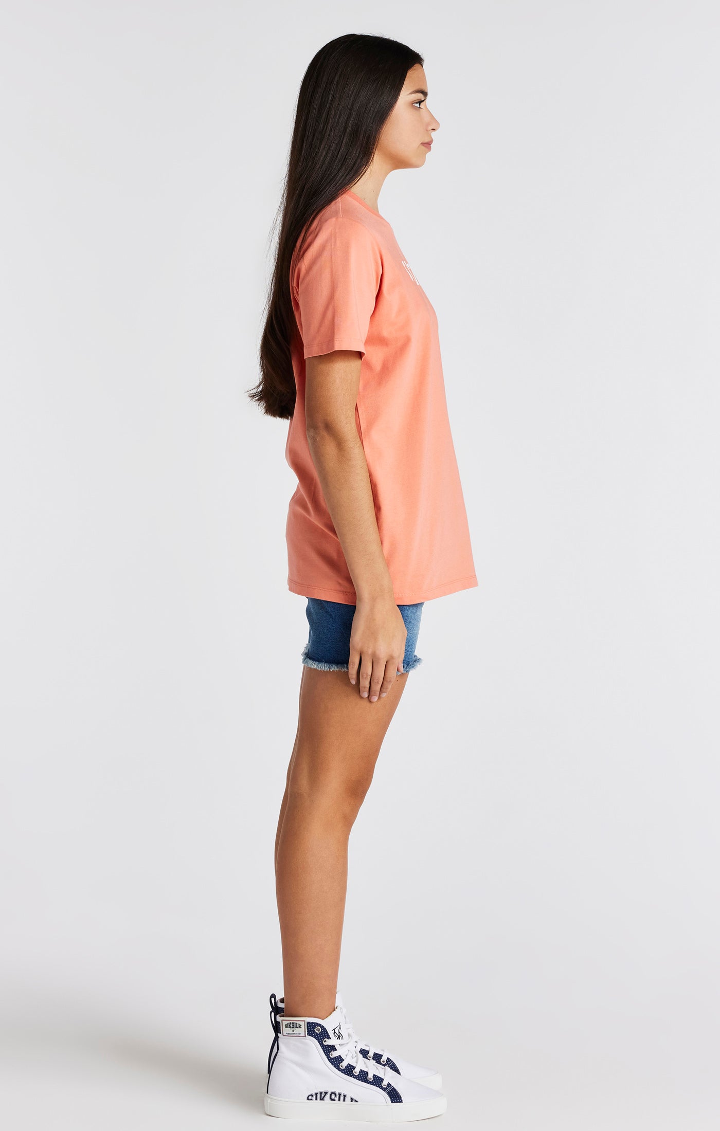 Cargar imagen en el visor de la galería, Girls Coral Branded T-Shirt (3)