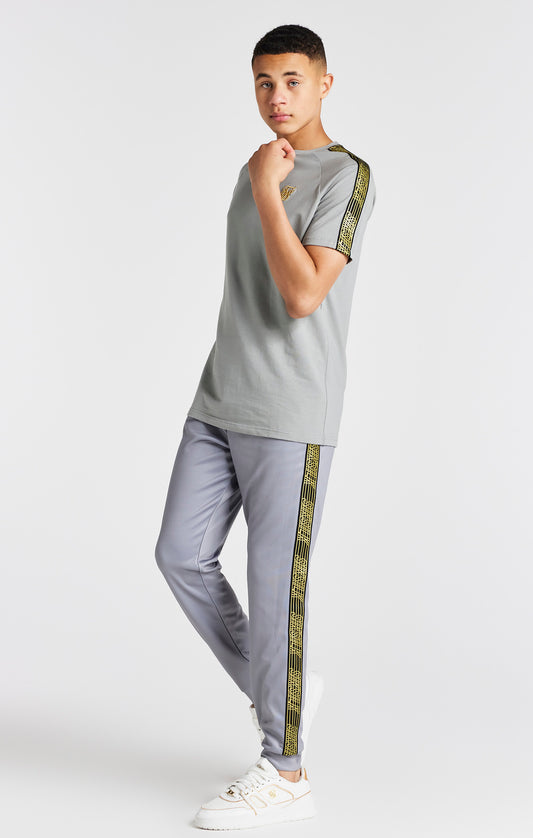 Boys Grey Taped Jogger